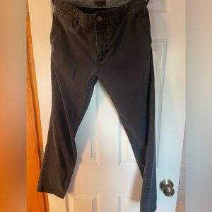 14th & Union 32x30 Slim Fit Chino Pants Gray